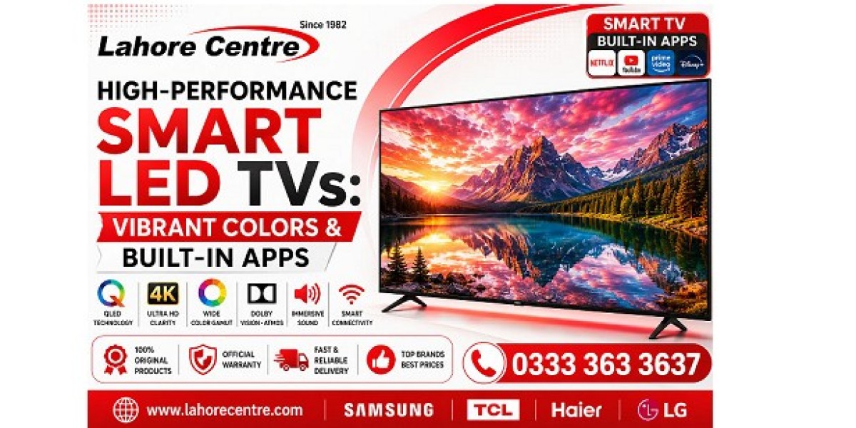 High-Performance Smart LED TVs: Vibrant Colors & Built-in Apps