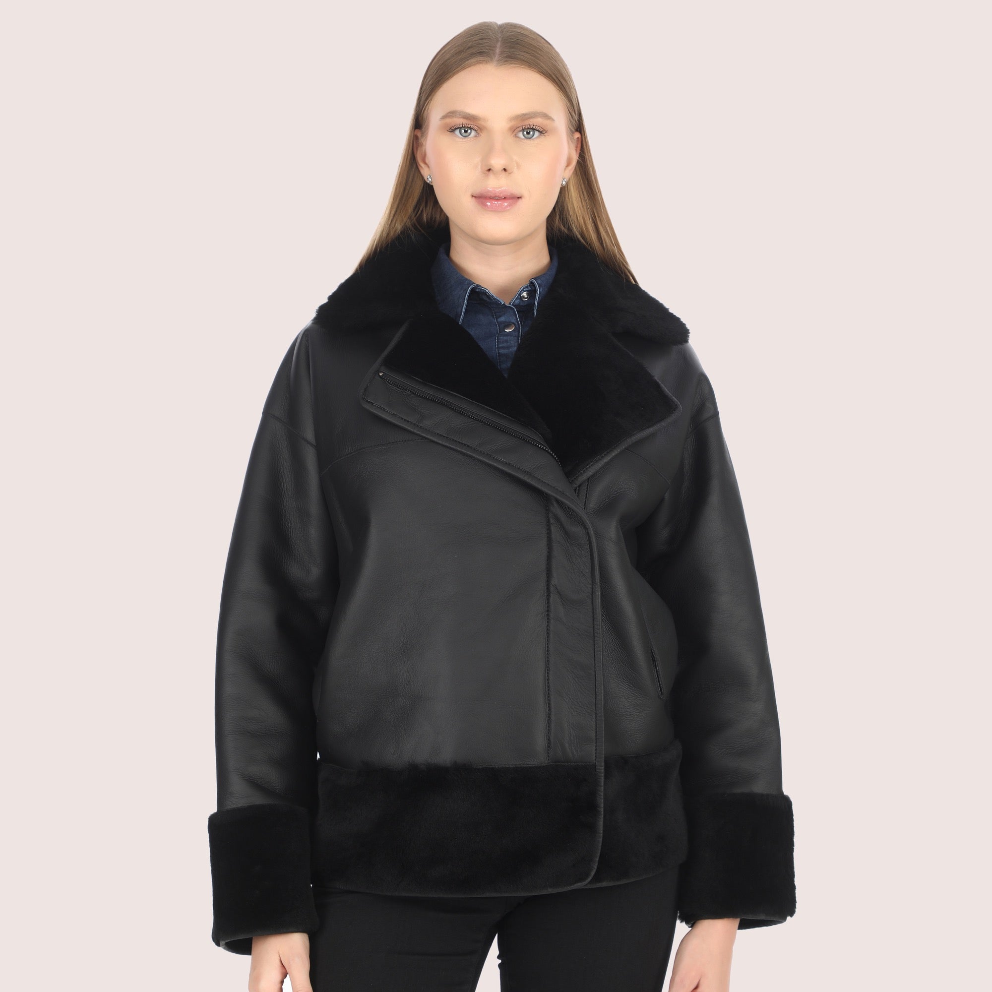 Why Fashion Experts Recommend a Black Shearling Jacket - Posts Content