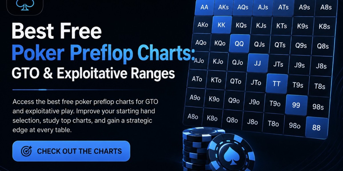 Best Free Poker Preflop Charts: GTO & Exploitative Ranges