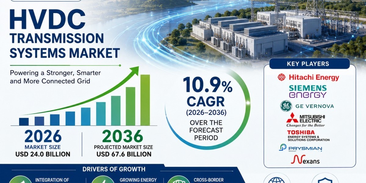 Global HVDC Transmission Systems Market Surges as Countries Accelerate Clean Energy Initiatives