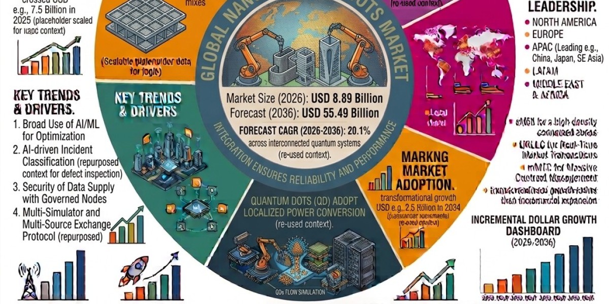 Nano Quantum Dots Market Surges Toward USD 55.49 billion Valuation by 2036 Driven by Next-Gen Consumer Electronics and B