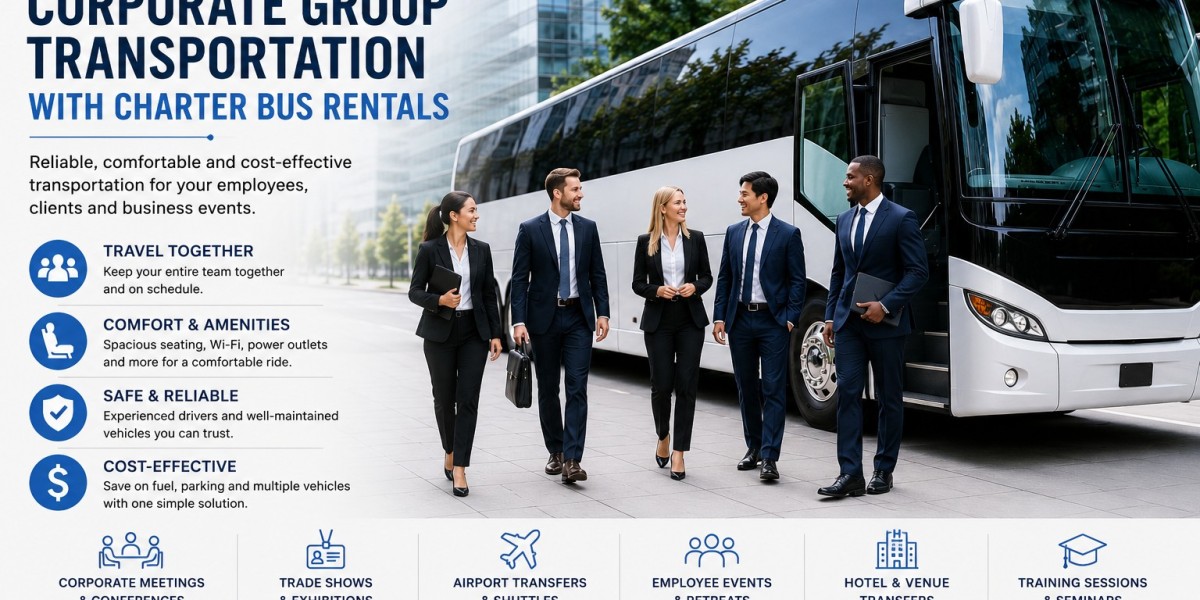 Simplify Corporate Group Transportation with Charter Bus Rentals