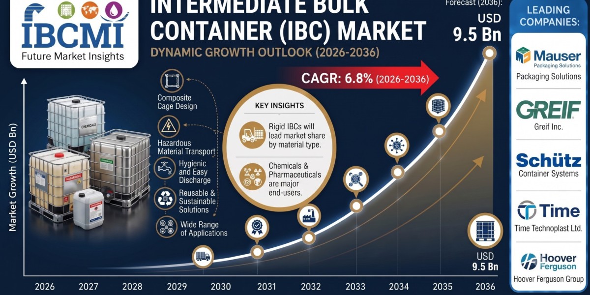 Intermediate Bulk Container Market to Witness Steady Expansion by 2036 | Backed by Italy Anchoring High-Purity Liquid Lo