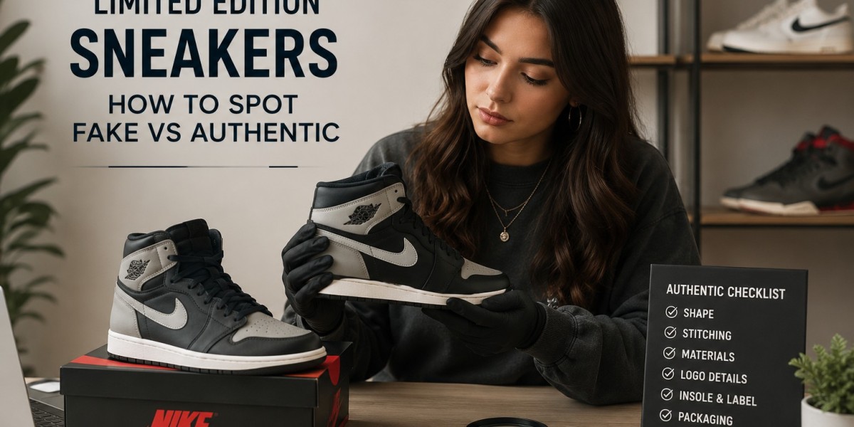Limited Edition Sneakers How to Spot Fake vs Authentic