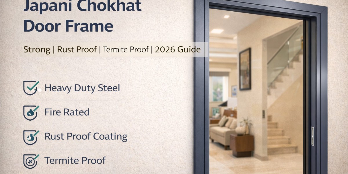 Japani Chokhat Door Frame in India – A Durable and Modern Choice for Every Home | Manvik Door Frames