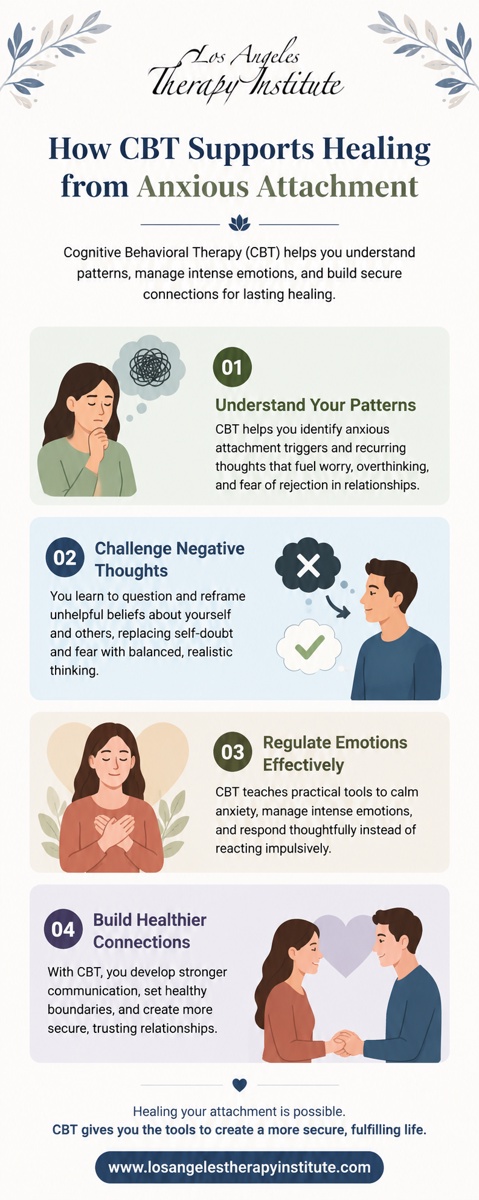 Screenshot - Understanding relationship patterns can open the door to lasting emotional growth. Cognitive behavioral therapy for anxious attachment helps identify unhealthy thought patterns, challenge self doubt, regulate overwhelming emotions, and build healthier, more secure relationships. These practical CBT strategies support greater confidence, emotional balance, and stronger connections in everyday life. For more details, visit us - https://losangelestherapyinstitute.com/cbt-specialties/  - Gyazo