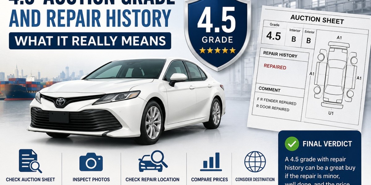 Japanese Used Car With 4.5 Grade but Repair History: Is It Still Worth Buying?