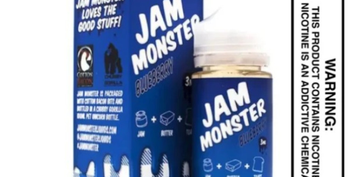 Blueberry Jam Monster E Liquid 100ML – Sweet Blueberry Jam and Buttery Toast in Every Puff