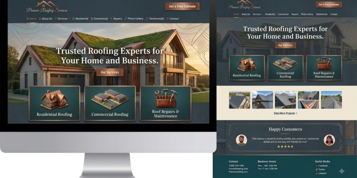 Roofing Company Website Template Tips for Creating Helpful Roofing Resources