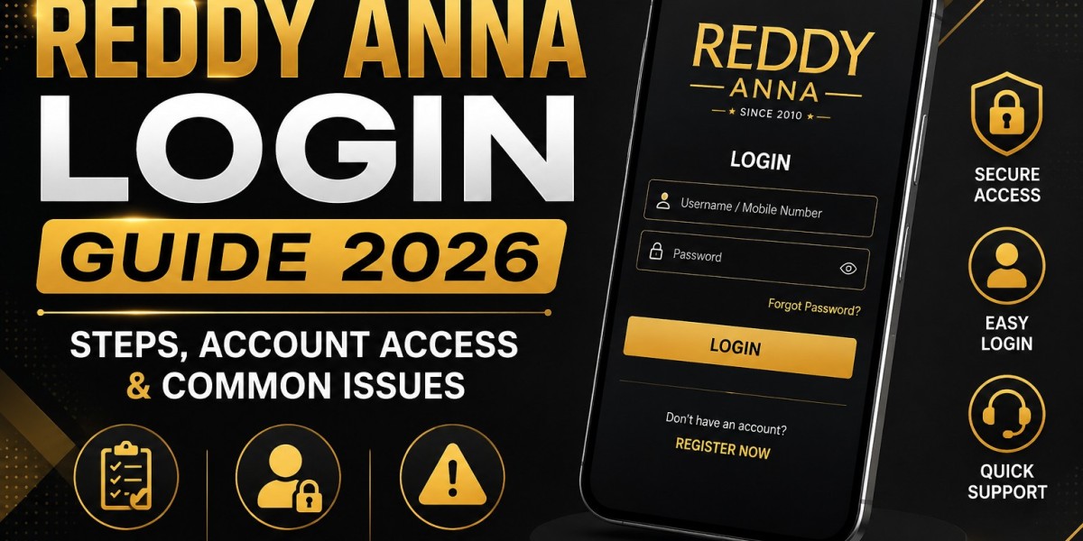 Reddy Anna Login Guide 2026: Steps, Account Access & Common Issues