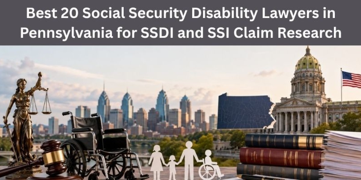 Best 20 Social Security Disability Lawyers in Pennsylvania for SSDI and SSI Claim Research
