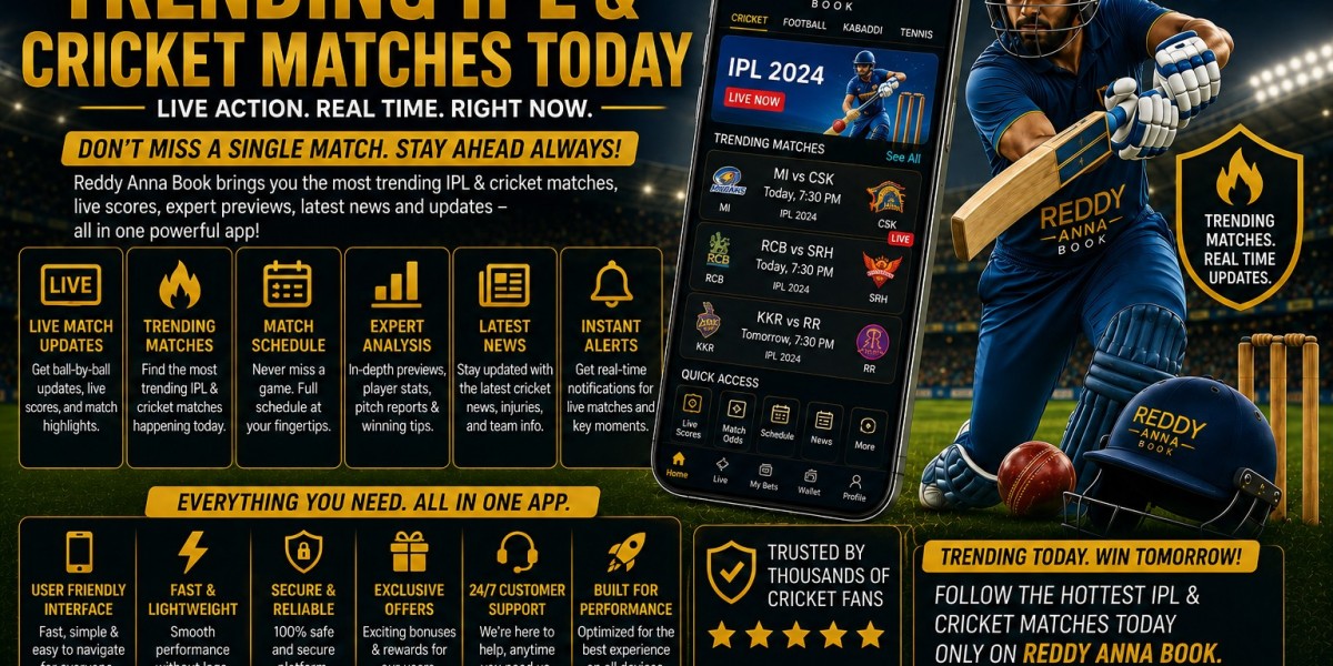 Reddy Anna Book – Trending IPL & Cricket Matches Today