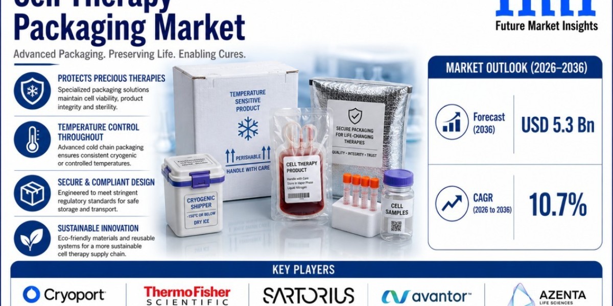 Cell Therapy Packaging Market Positioned for Significant Growth Through 2036