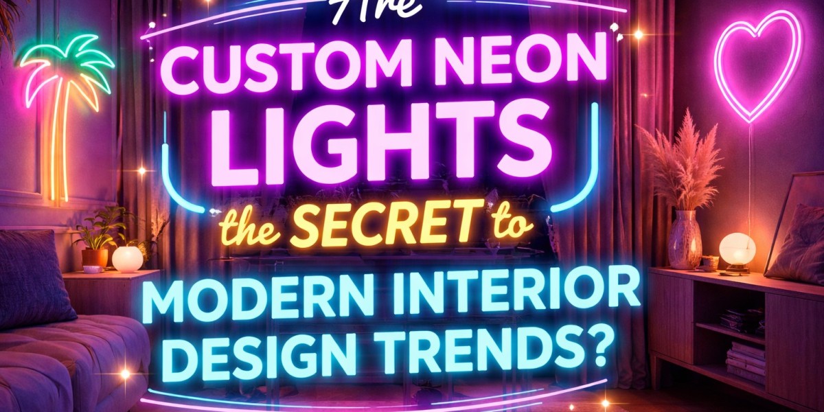 Custom Neon Lights for Restaurants and Cafes