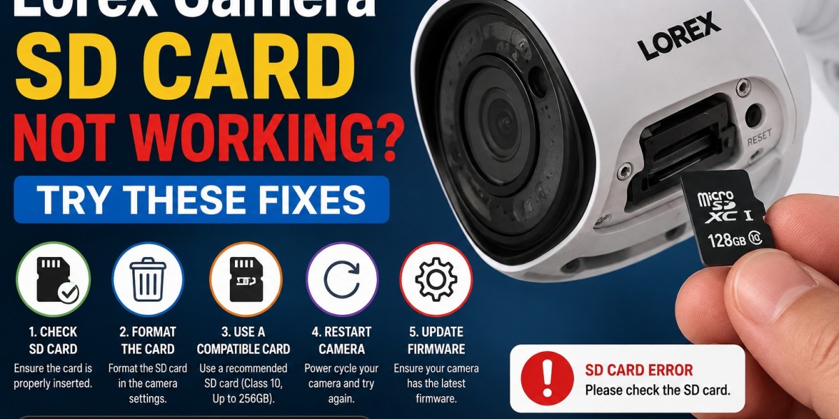 Lorex Camera SD Card Not Working? Try These Fixes