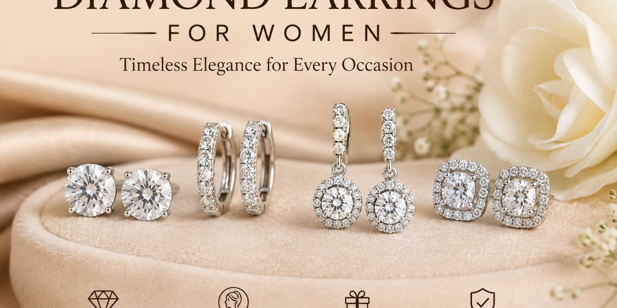 Diamond Earrings for Women: Timeless Elegance for Every Occasion