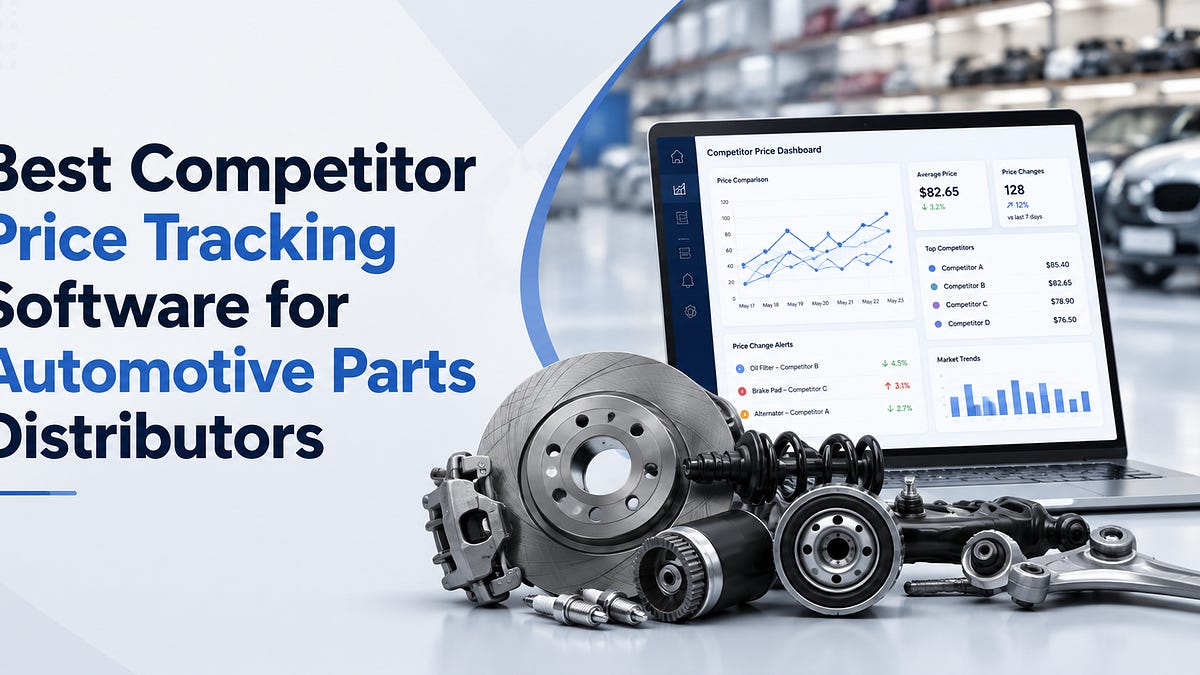 Best Competitor Price Tracking Software for Automotive Parts Distributors