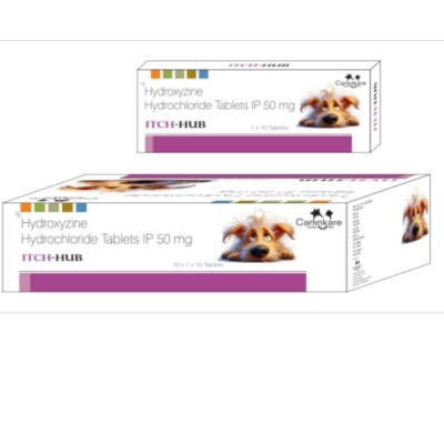 Hydroxyzine – Hydrochloride Tablets IP – ItchHub 50mg For Pets Profile Picture