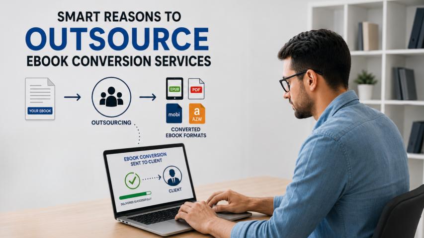 Why Publishers Outsource eBook Conversion Services Today