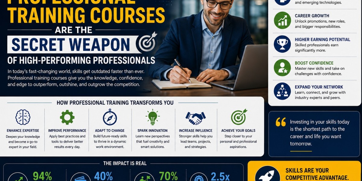 Why Professional Training Courses Are the Secret Weapon of High-Performing Professionals