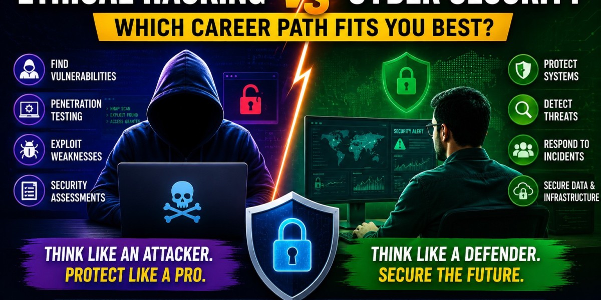 Ethical Hacking vs Cyber Security: Which Career Path Fits You Best?