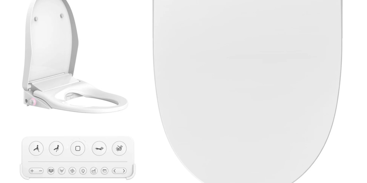 Smart Bidet Seat - Conor Arista, Sensor-Activated Lid