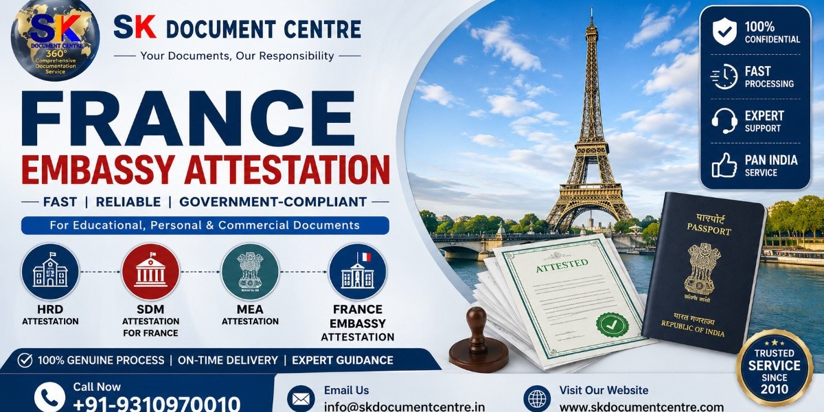 FRANCE Embassy Attestation in Delhi – Fast, Reliable & Government-Compliant Service