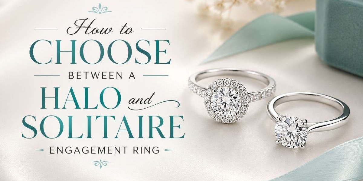 How to Choose Between a Halo and Solitaire Engagement Ring