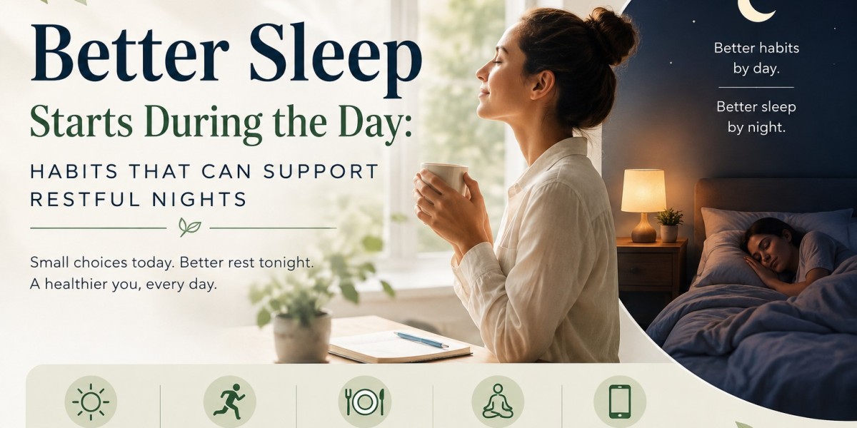 Better Sleep Starts During the Day: Habits That Can Support Restful Nights