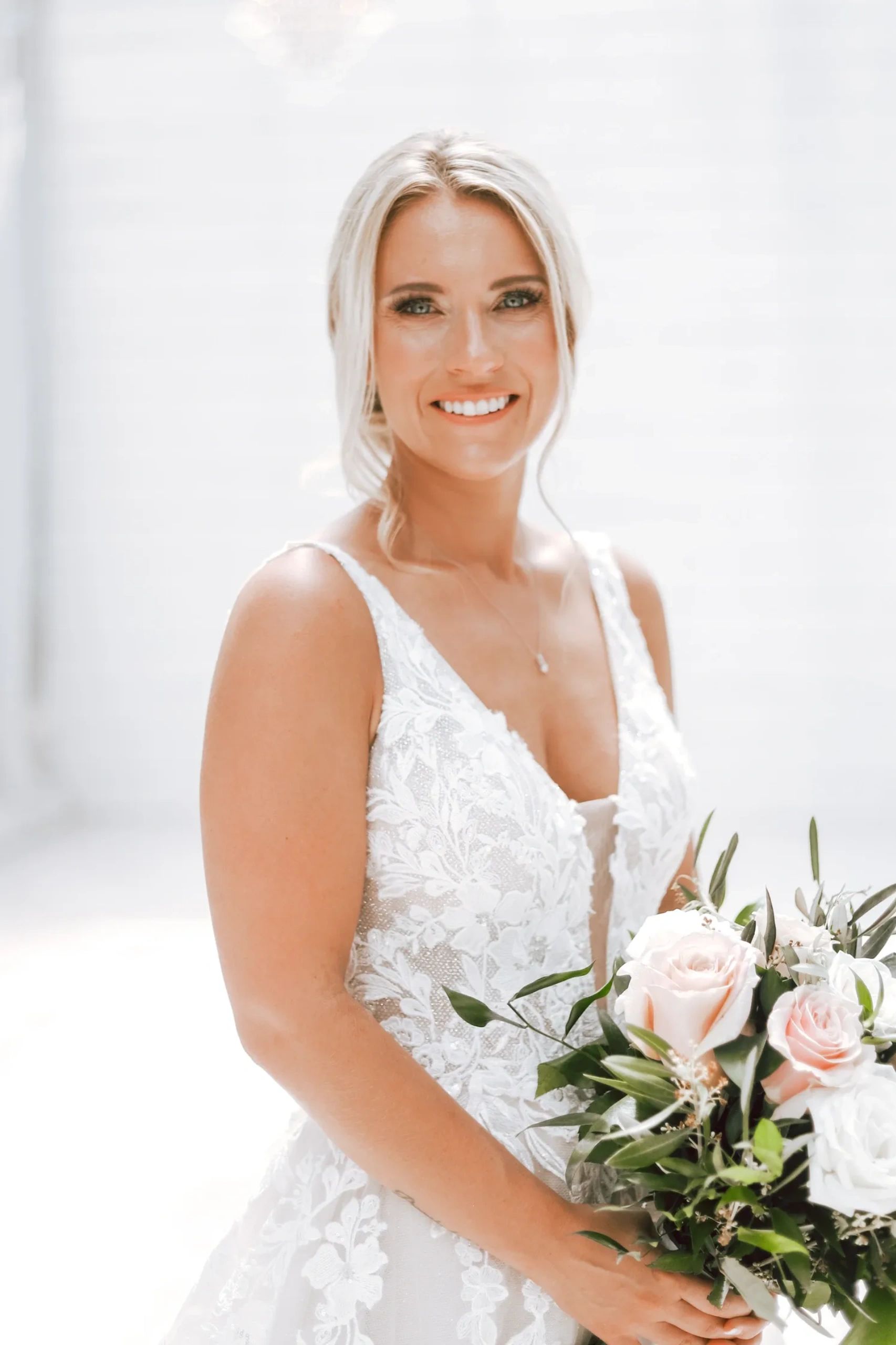 Makeup in San Antonio - Lily flower hair and makeup