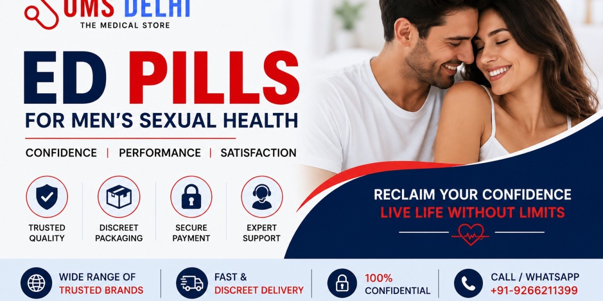 Order ED Medicine Online: A Safe Guide to Choosing and Buying Erectile Dysfunction Treatment