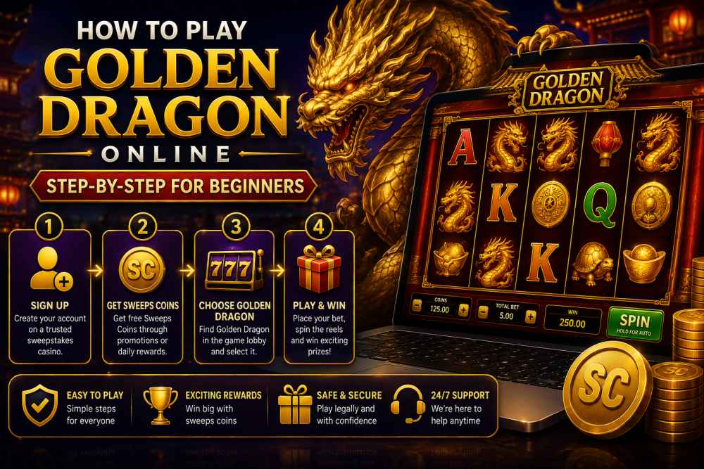 How to Play Golden Dragon Online: Step-by-Step for Beginners – Sweeps Coins
