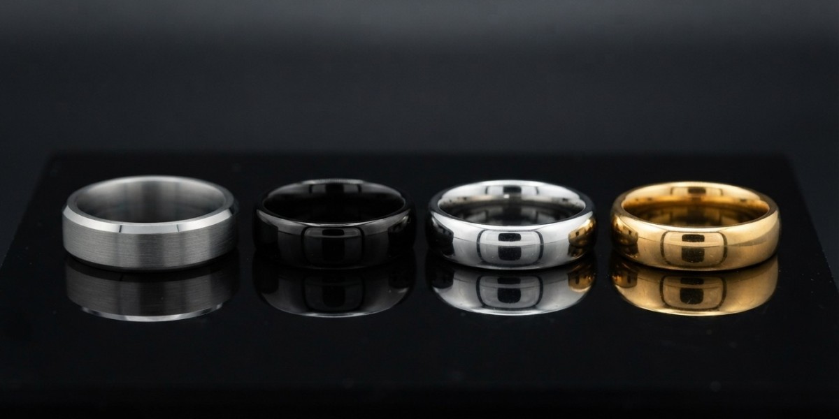 What Colors Are Available for Tungsten Carbide Rings