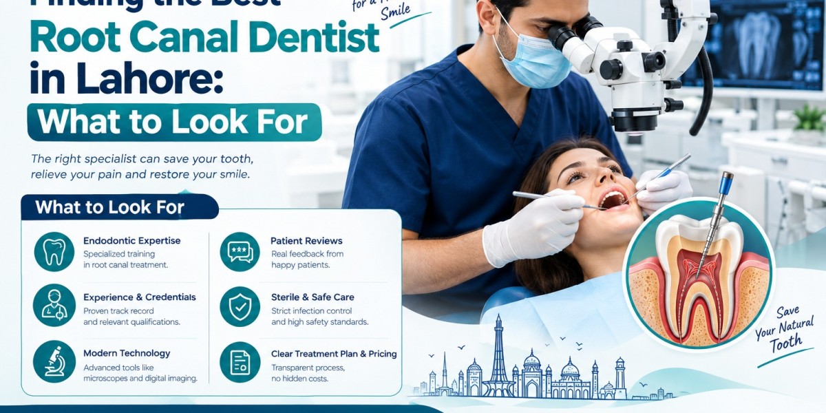 Finding the Best Root Canal Dentist in Lahore: What to Look For