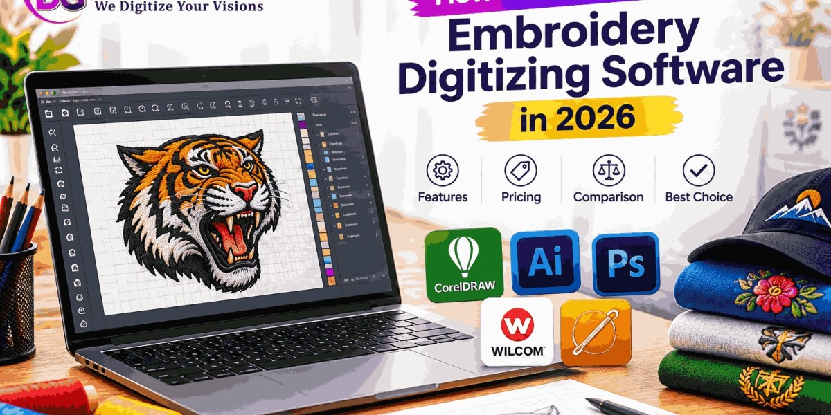 How to Select the Best Embroidery Digitizing Software in 2026