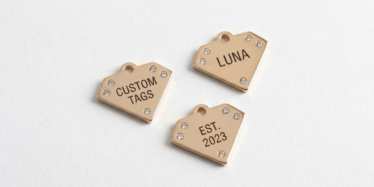 Custom diamond tags for stylish product packaging