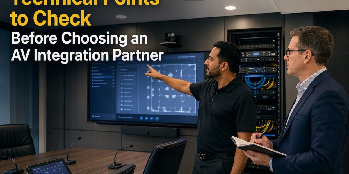 Technical Points to Check Before Choosing an AV Integration Partner