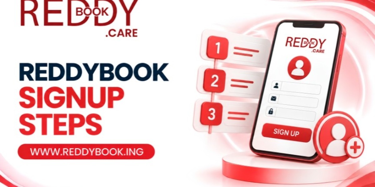 Reddybook Signup Steps