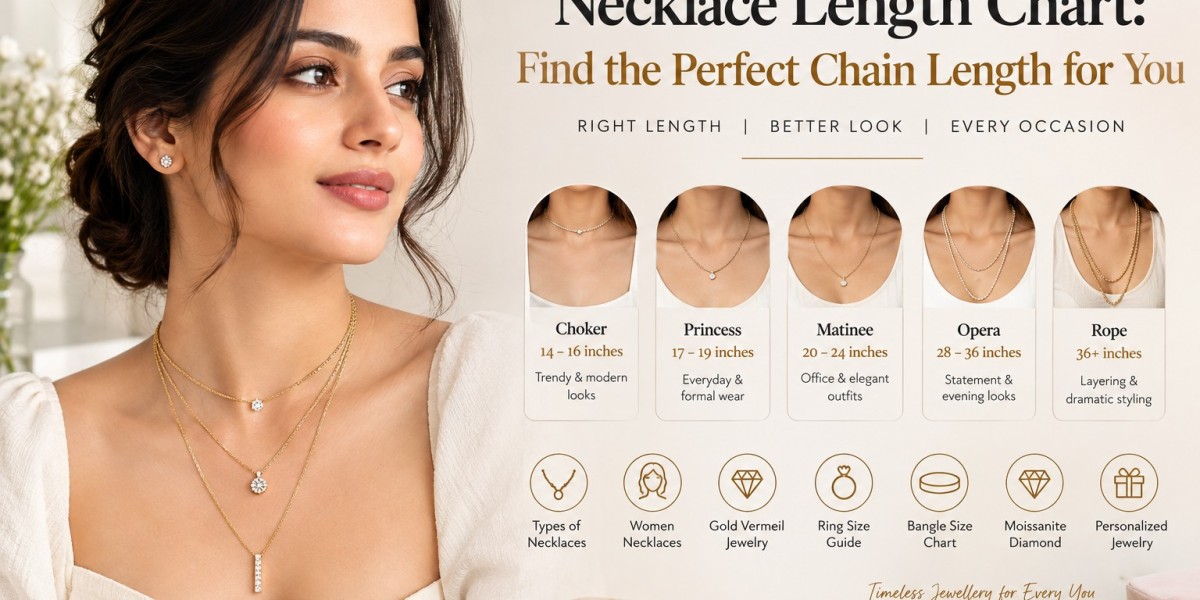 Necklace Length Chart: Find the Perfect Chain Length for You