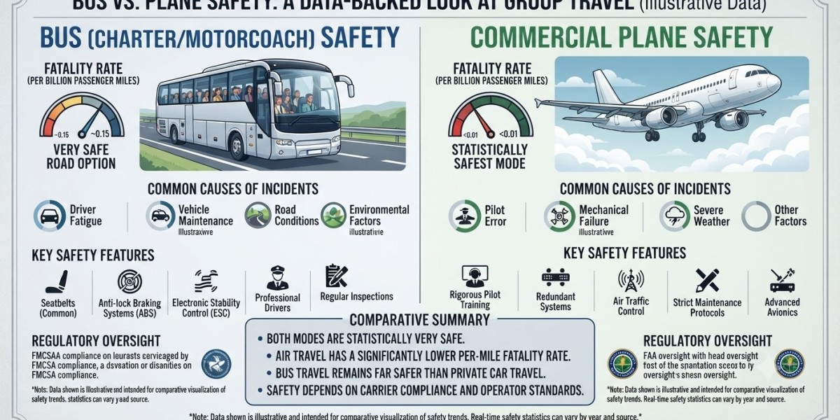 Bus vs. Plane Safety: A Data-Backed Look at Group Travel
