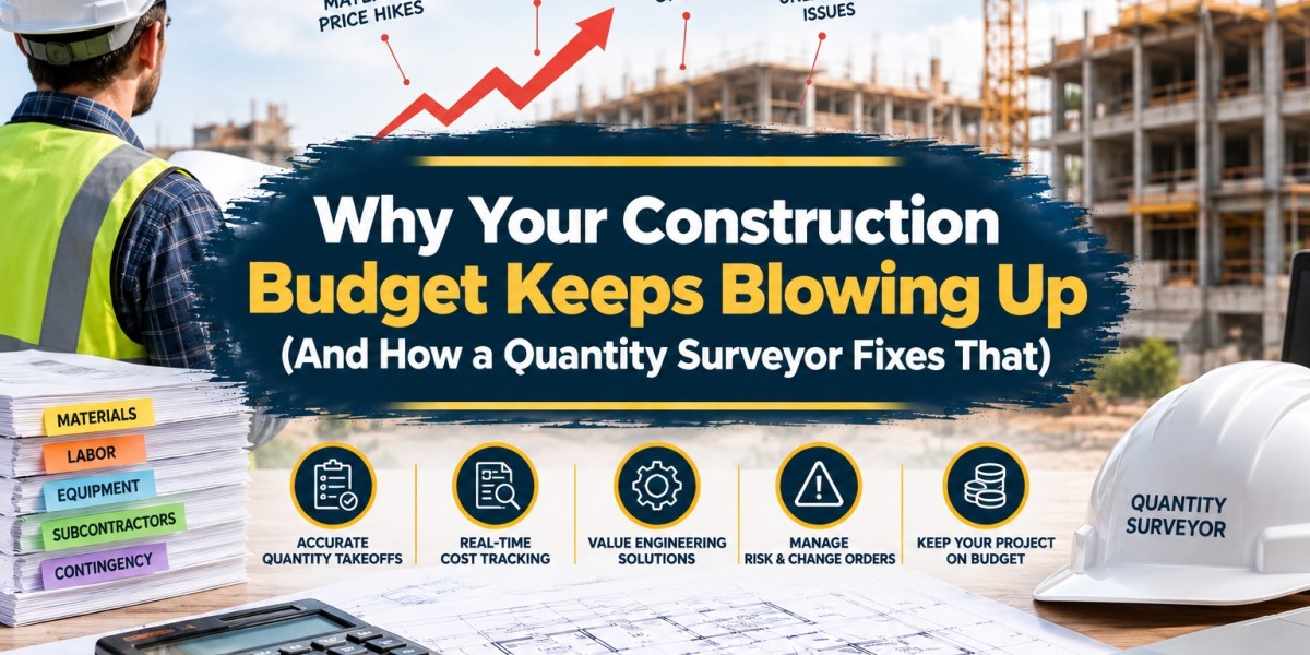 Why Your Construction Budget Keeps Blowing Up (And How a Quantity Surveyor Fixes That)