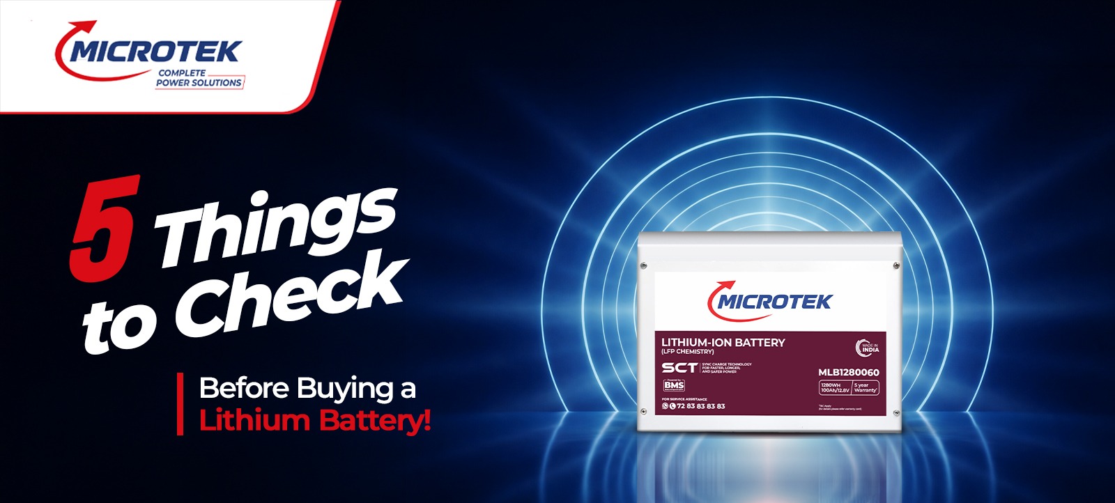 5 Things to Check Before Buying a Lithium Battery!