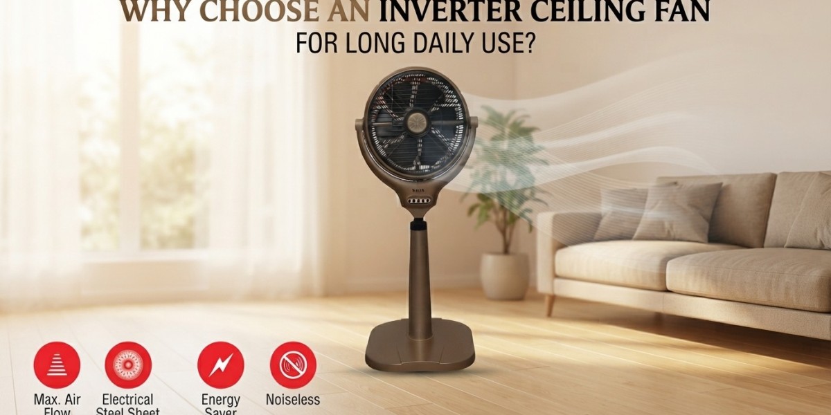 Why Choose an Inverter Ceiling Fan for Long Daily Use?