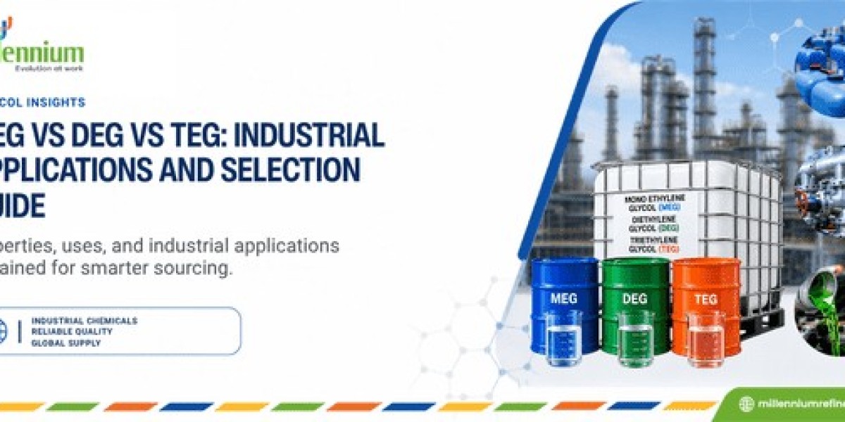 MEG vs DEG vs TEG: Industrial Applications and Selection Guide