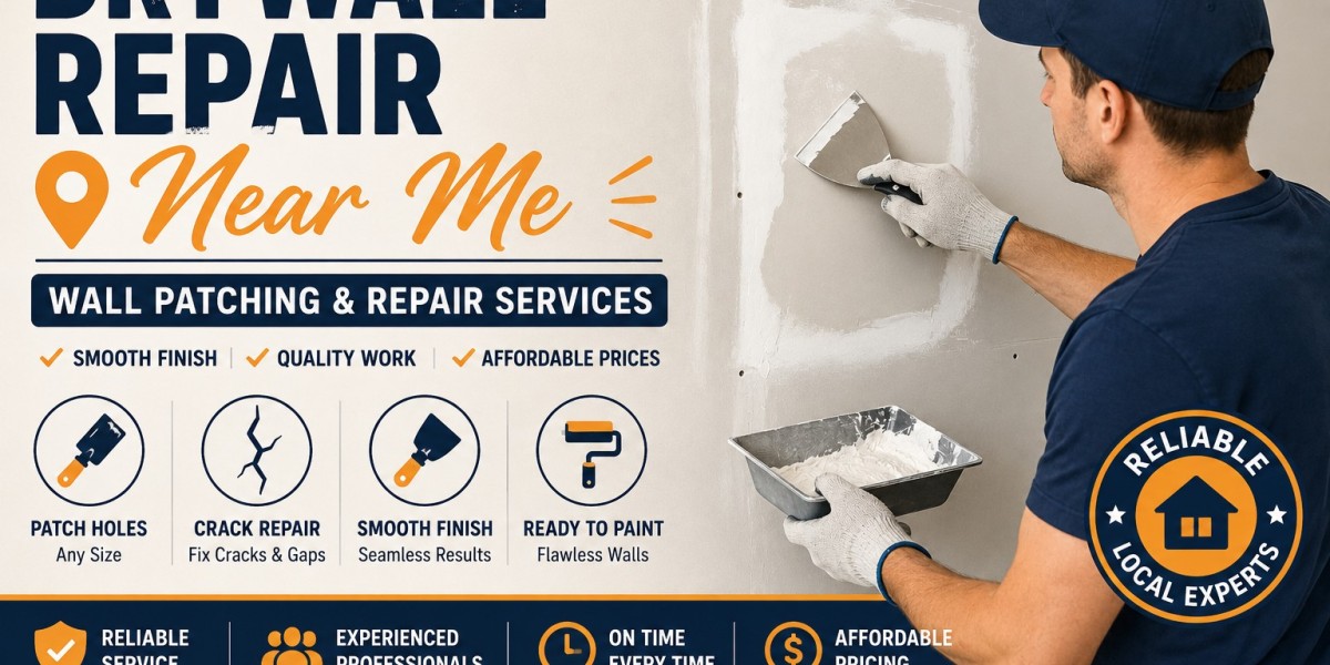 Drywall Repair Near Me – Wall Patching & Repair Services