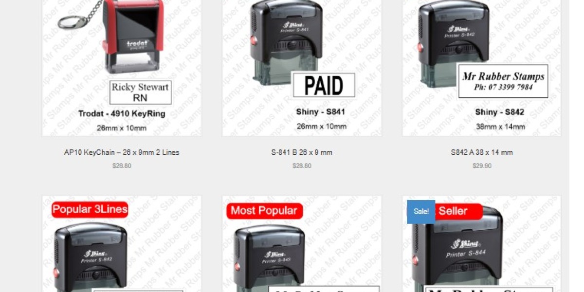 Self Ink Stamps for Easy and Efficient Everyday Use
