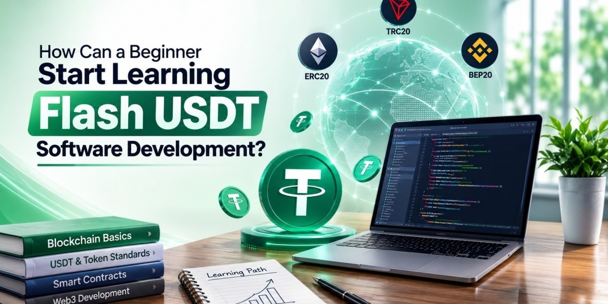 How can a beginner start learning Flash USDT Software Development?