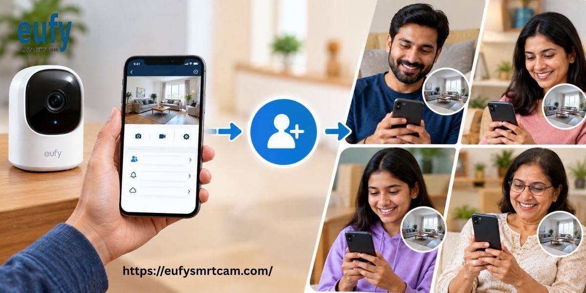 How to Share Eufy Camera With Family and Friends?