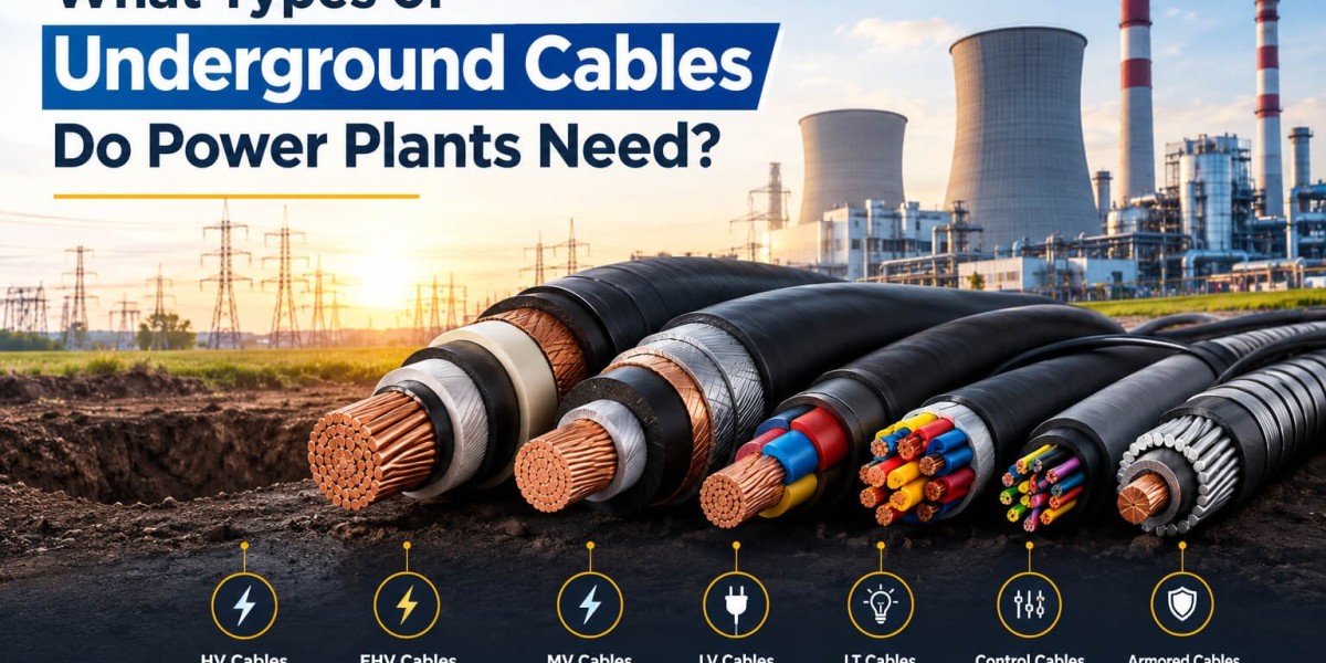 What Types of Underground Cables Do Power Plants Need?