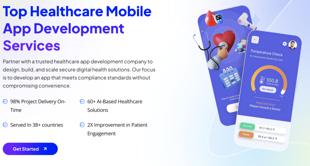 Best Healthcare App Development Services | AI-Powered Health Solutions